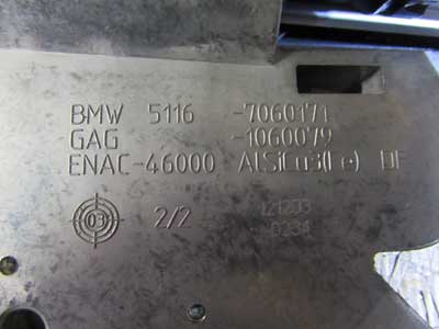 BMW Center Console Arm Rest Assembly 51167060171 E60 525i 528i 530i 535i 545i 550i M57